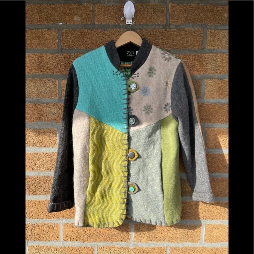 BaabaaZuzu Wool Patchwork Jacket